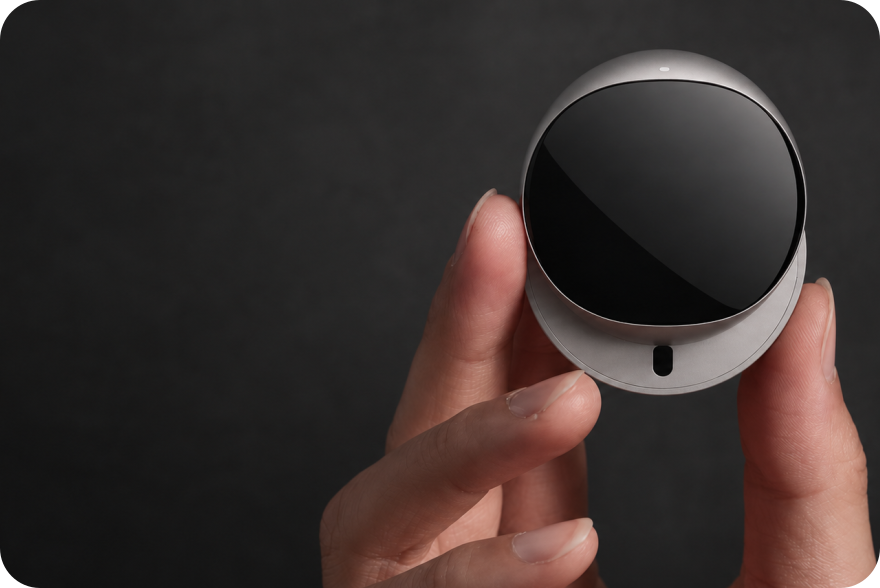 CONTROL: iKairos product concept with illustrative screens
